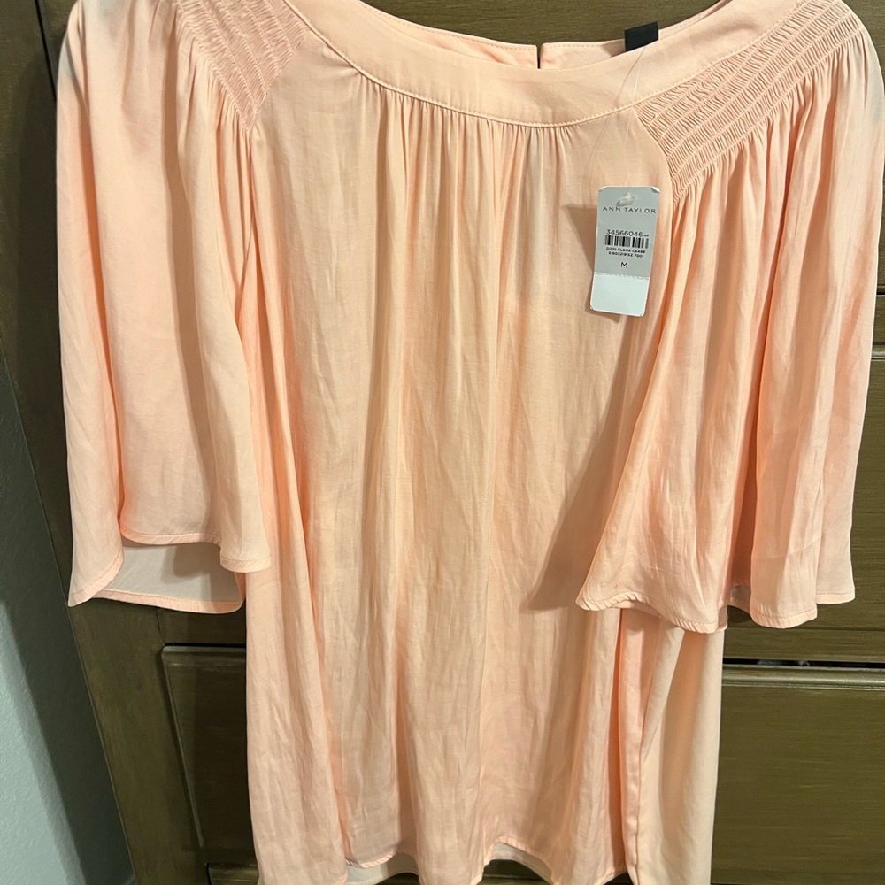 LOFT Peach Women's Top